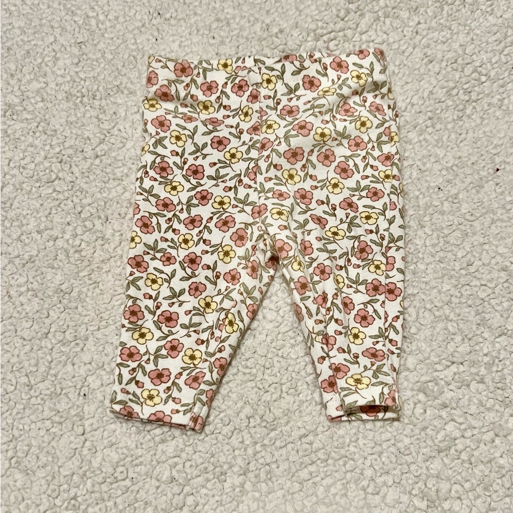 Carter's Newborn Baby Girl Floral Leggings